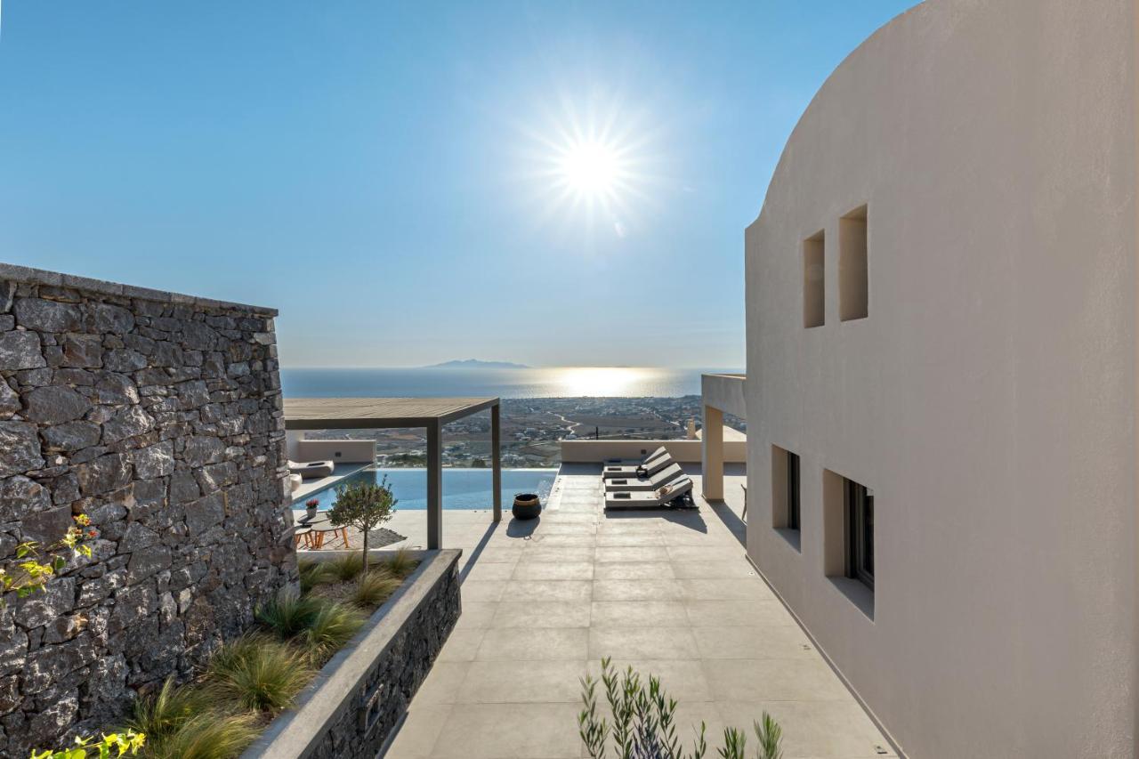 Eolia Luxury Villas Pýrgos Exterior foto